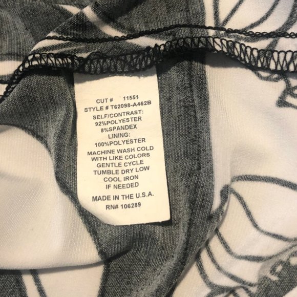 Trixxi Retro style Halter top Black/Red/white Women Size M - Picture 11 of 11